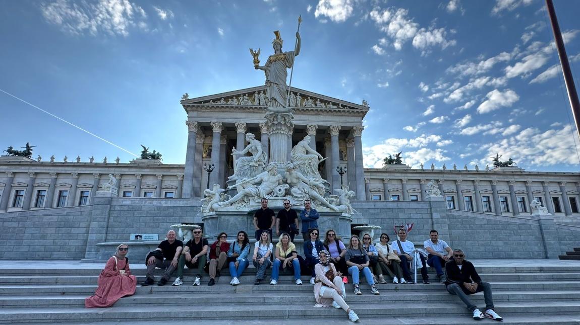 Erasmus+ projesi ile Viyana'da iş başı gözlem faaliyetlerine katıldık